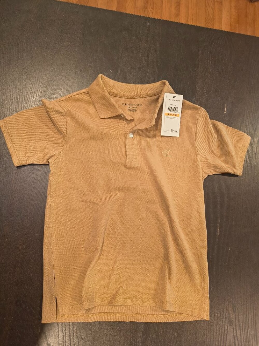 Calvin Klein Boys Short Sleeve Polo